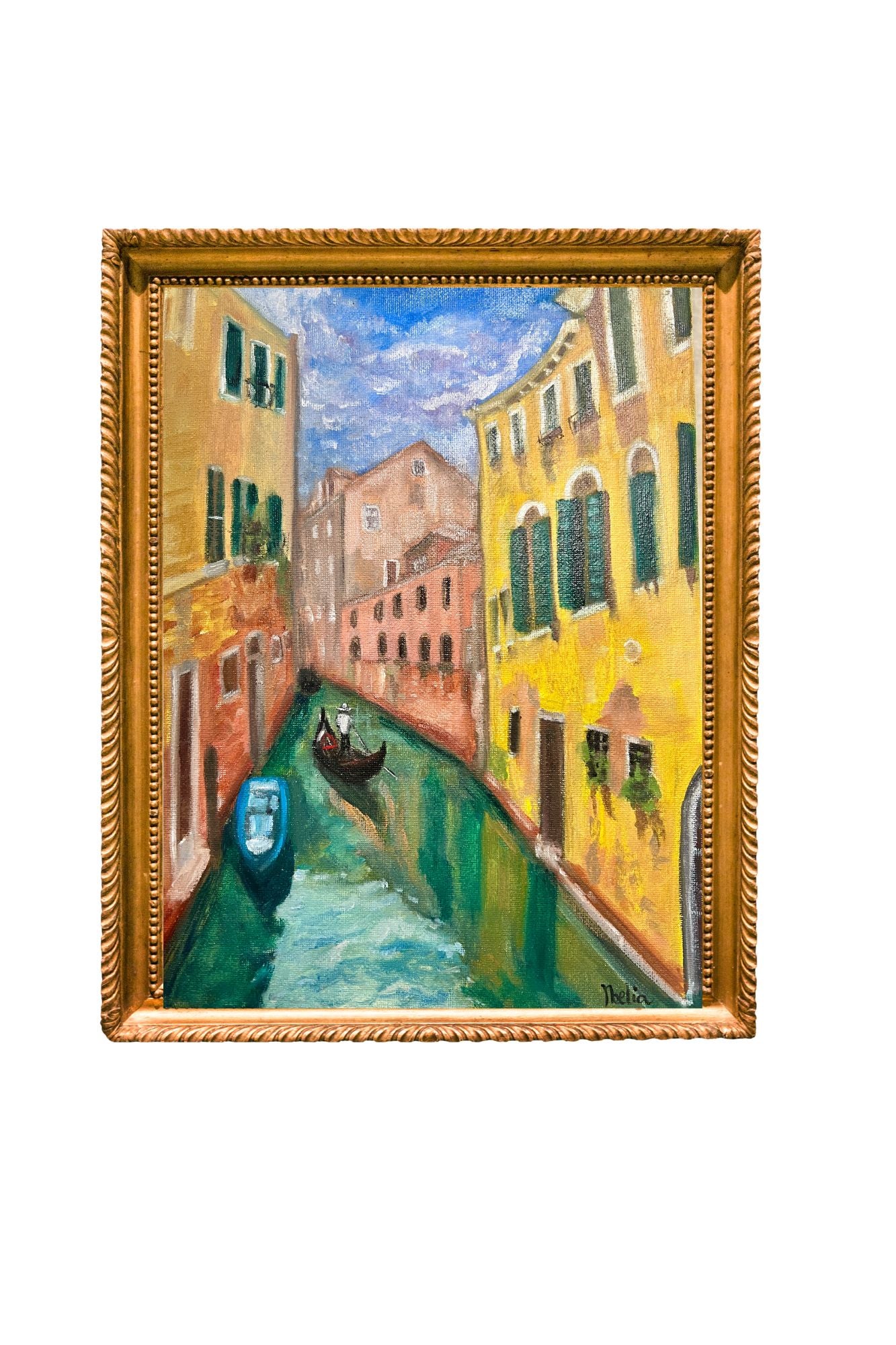 Beautiful Venice Oil Painting