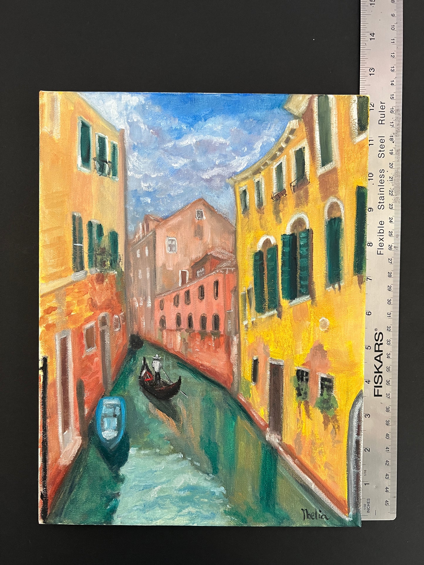 Beautiful Venice Oil Painting